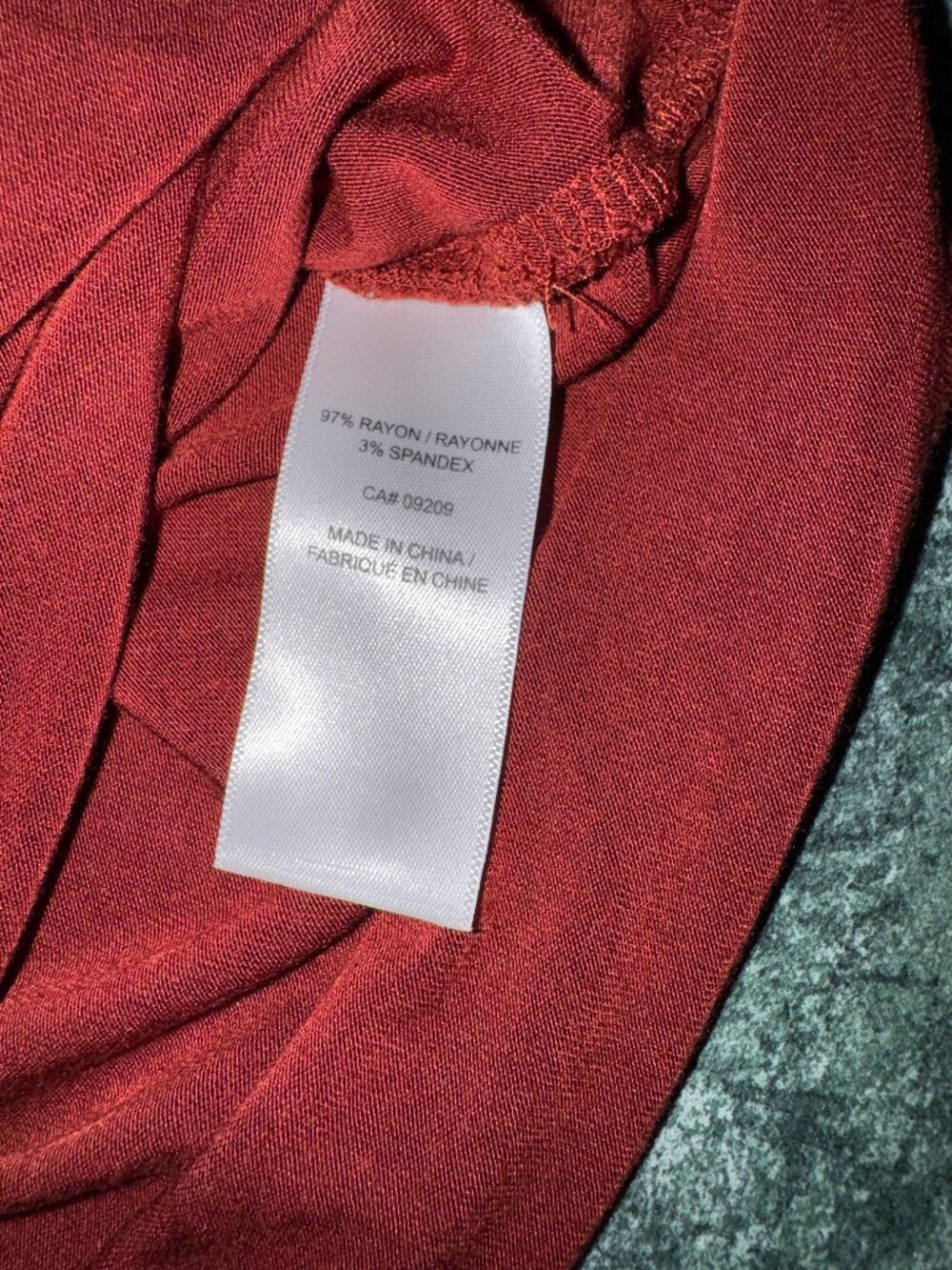 Cleo Red Tunic Top - Picture 4 of 7